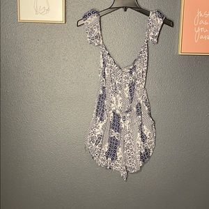 Flynn sky romper